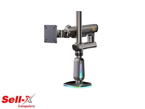 NB F7 RGB Gaming Single Desk Monitor Arm