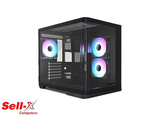 Raidmax Infinita i630 ARGB Mid Tower PC Case with Curved Tempered Glass